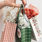 4pk Tissue Paper - Christmas Red Check - Pure Apotheca
