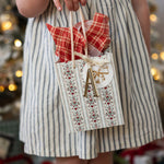 4pk Tissue Paper - Christmas Red Check - Pure Apotheca