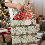 4pk Tissue Paper - Christmas Red Check - Pure Apotheca