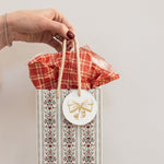 4pk Tissue Paper - Christmas Red Check - Pure Apotheca