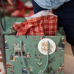 4pk Tissue Paper - Christmas Red Check - Pure Apotheca