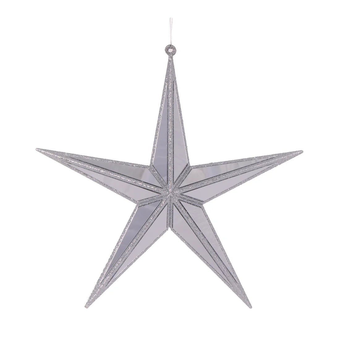 5 POINT HANGING STAR SILVER - Pure Apotheca