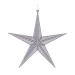 5 POINT HANGING STAR SILVER - Pure Apotheca