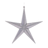 5 POINT HANGING STAR SILVER - Pure Apotheca