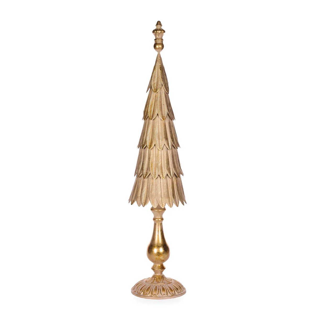 5 TIERED GOLD IRON CHRISTMAS TREE - Pure Apotheca