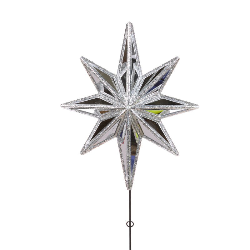 50 CM SILVER STAR TREE TOPPER - Pure Apotheca