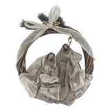 50cm Holy Family Nativity Wreath - Pure Apotheca