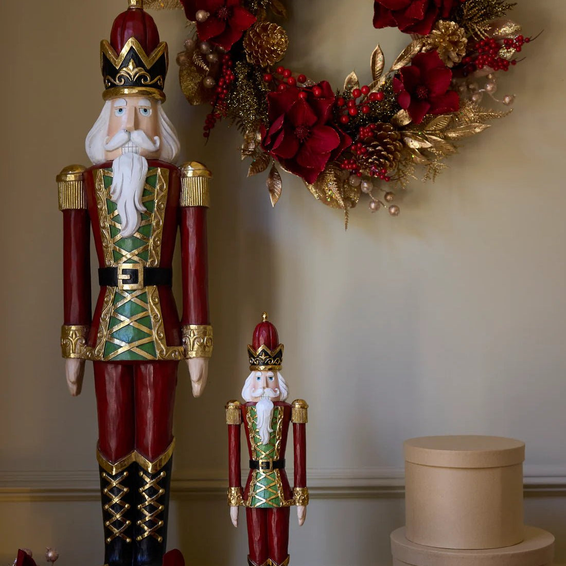 52 CM TRADITIONAL FOILED NUTCRACKER - Pure Apotheca