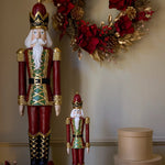 52 CM TRADITIONAL FOILED NUTCRACKER - Pure Apotheca