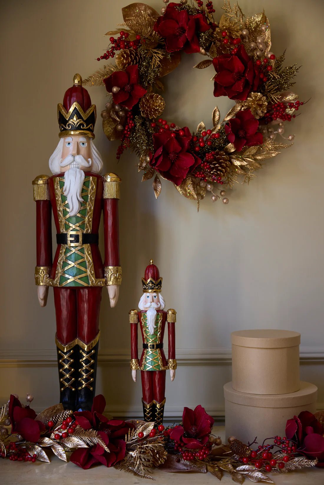 52 CM TRADITIONAL FOILED NUTCRACKER - Pure Apotheca