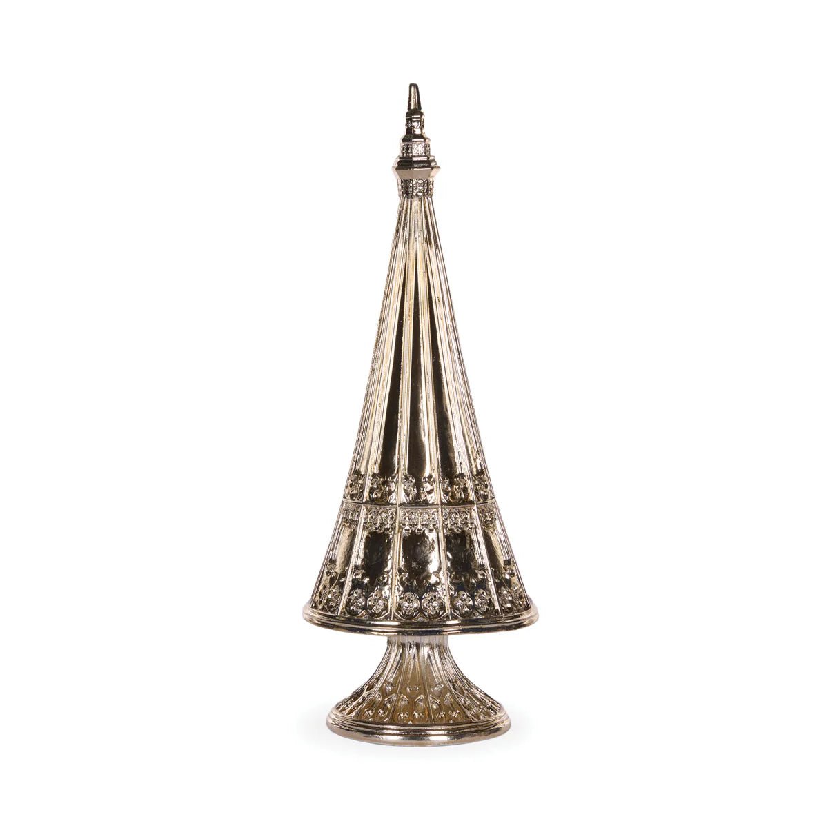 53 CM SILVER METALLIC DECO TREE - Pure Apotheca