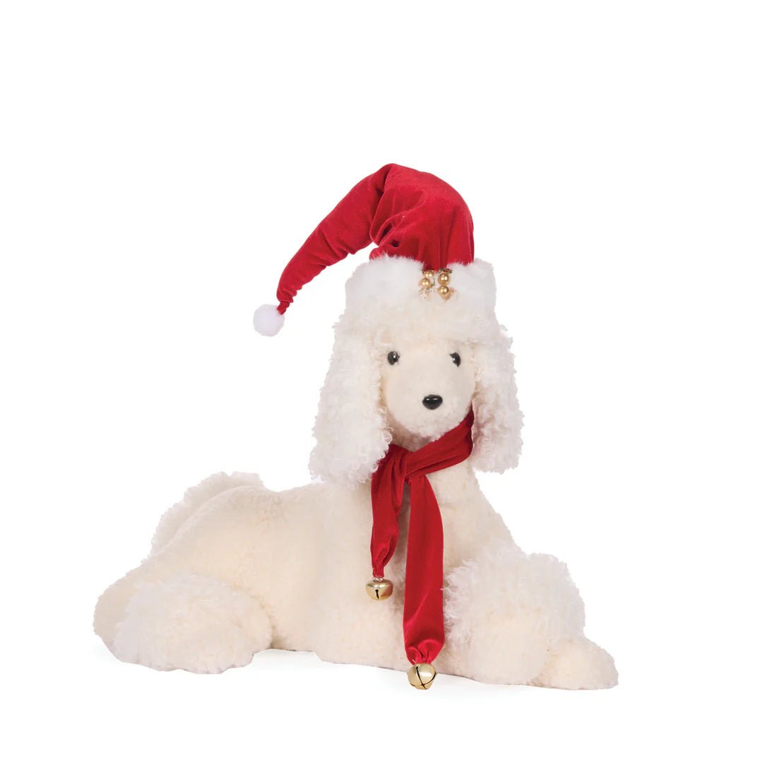 54 CM LYING POODLE WITH SCARF - Pure Apotheca