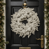 55cm Snow White Berry Wreath - Pure Apotheca