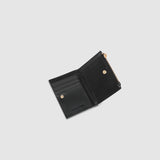 Lily Woven Wallet Black