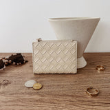 Lily Woven Wallet Malt