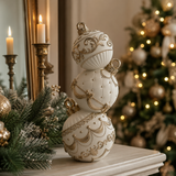 Champagne Ivory Bauble Ball Stack 61cm