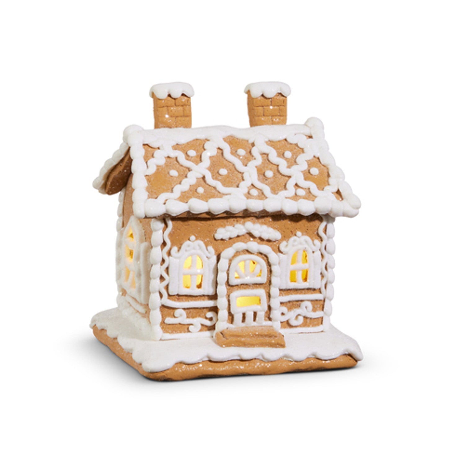 6" LED Gingerbread House - Pure Apotheca