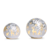 6" Lighted Forest Scene Orbs Set/2 - Pure Apotheca
