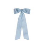 6 PK BLUE RAW SATIN BOWS - Pure Apotheca