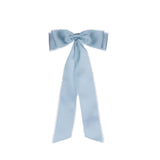 6 PK BLUE RAW SATIN BOWS - Pure Apotheca