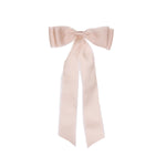 6 PK CHAMPAGNE RAW SATIN BOWS - Pure Apotheca
