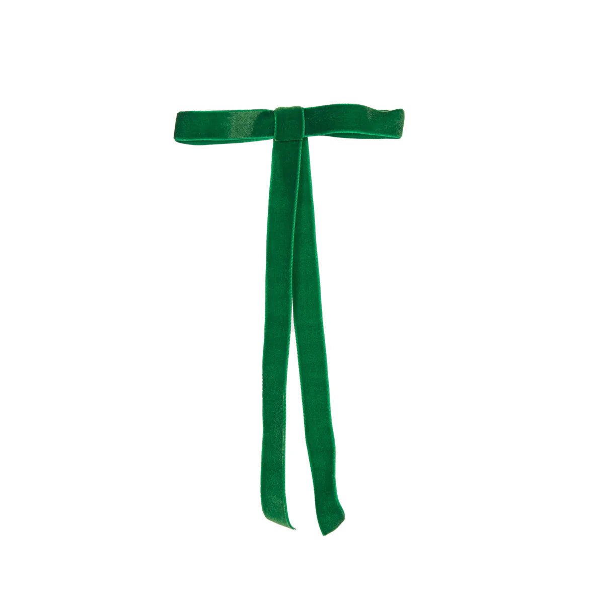 6 PK GREEN VELVET CLASSIC BOWS - Pure Apotheca