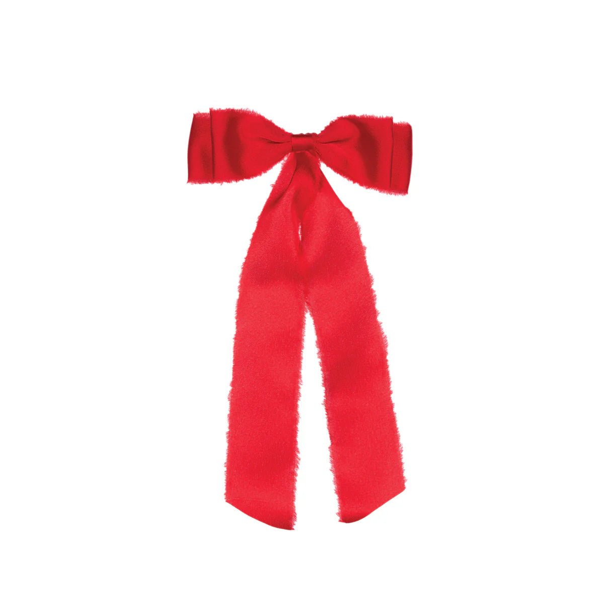 6 PK RED RAW SATIN BOWS - Pure Apotheca