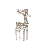 60 CM CHAMPAGNE JEWELED REINDEER - Pure Apotheca