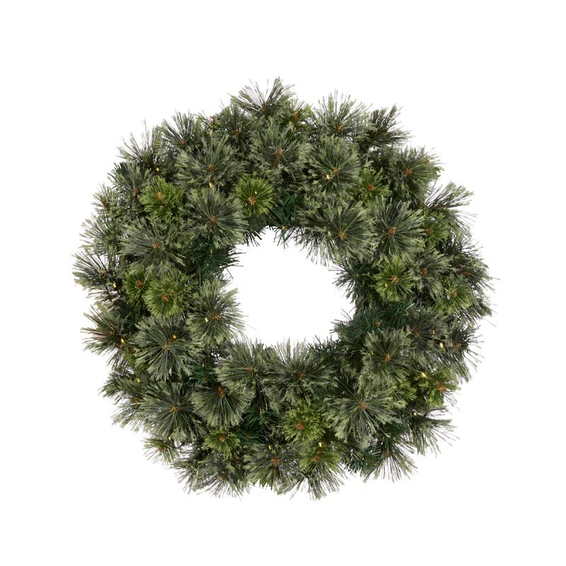 60 CM FROSTED SCOTCH PINE WREATH - 70 LED - Pure Apotheca