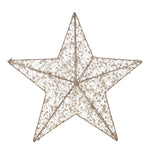 60cm Illuminated Gold Beaded Star 600 LED - Pure Apotheca