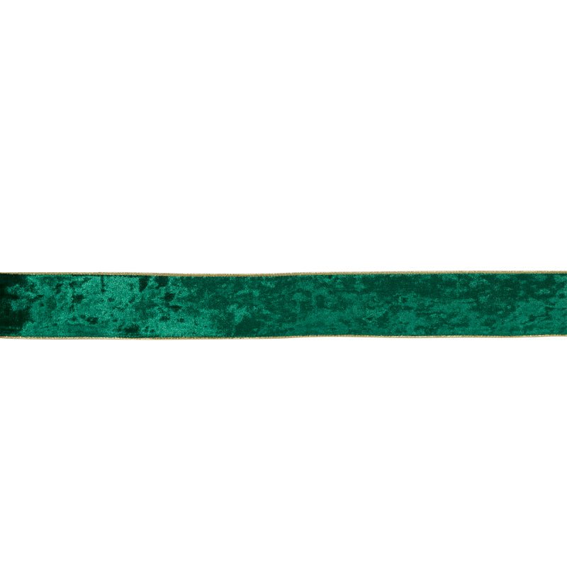 6.3 CM EMERALD GREEN VELVET RIBBON - Pure Apotheca
