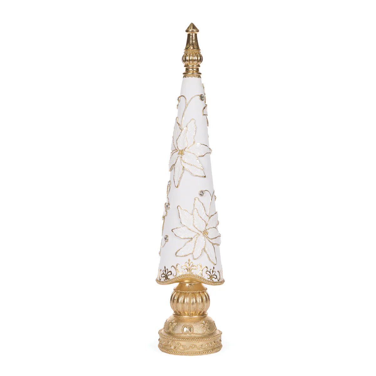 64.5 CM ELABORATE POINSETTIA TREE - Pure Apotheca