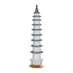 67 CM BLUE AND WHITE PAGODA - Pure Apotheca