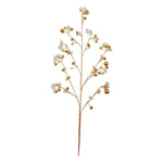 68cm Pearl And Gold Leaf Spray - Pure Apotheca
