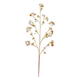 68cm Pearl And Gold Leaf Spray - Pure Apotheca