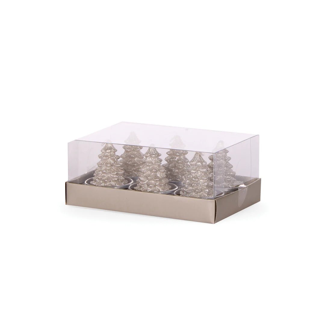 6/PK CHAMPAGNE TREE TEALIGHT CANDLES - Pure Apotheca