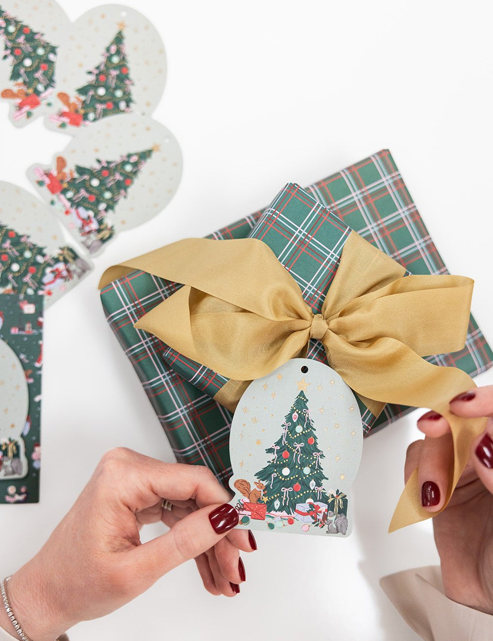 6pk Christmas Gift Tags - Christmas Tree - Pure Apotheca