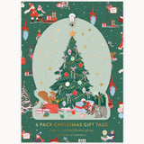 6pk Christmas Gift Tags - Christmas Tree - Pure Apotheca