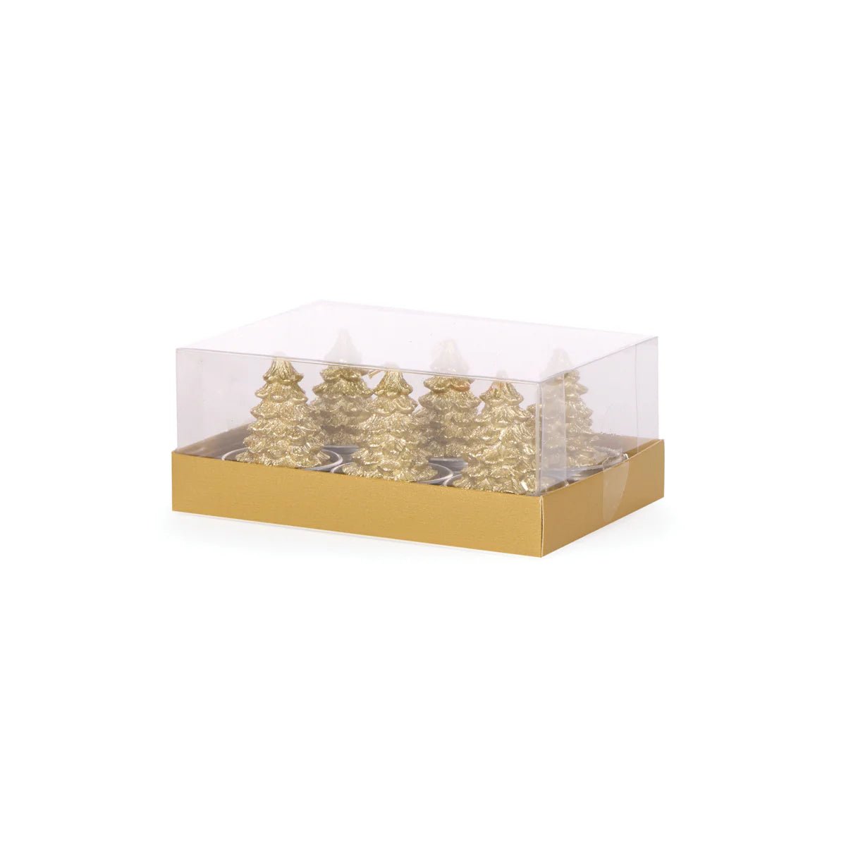 6/PK GOLD TREE TEALIGHTS - Pure Apotheca