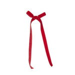 6PK RED VELVET SKINNY BOWS - Pure Apotheca