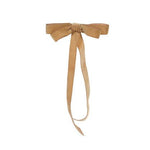 6PK TAN VELVET CLASSIC BOWS - Pure Apotheca