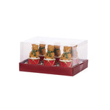 6/PK TEDDY BEAR TEALIGHT CANDLES - Pure Apotheca