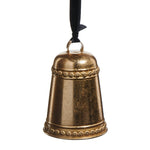 7" Gold Bell Ornament - Pure Apotheca