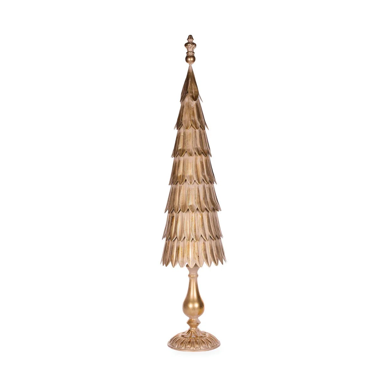 7 TIERED GOLD IRON CHRISTMAS TREE - Pure Apotheca