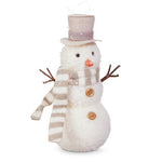 7" Whimsical Snowman Hanging Ornament - Pure Apotheca
