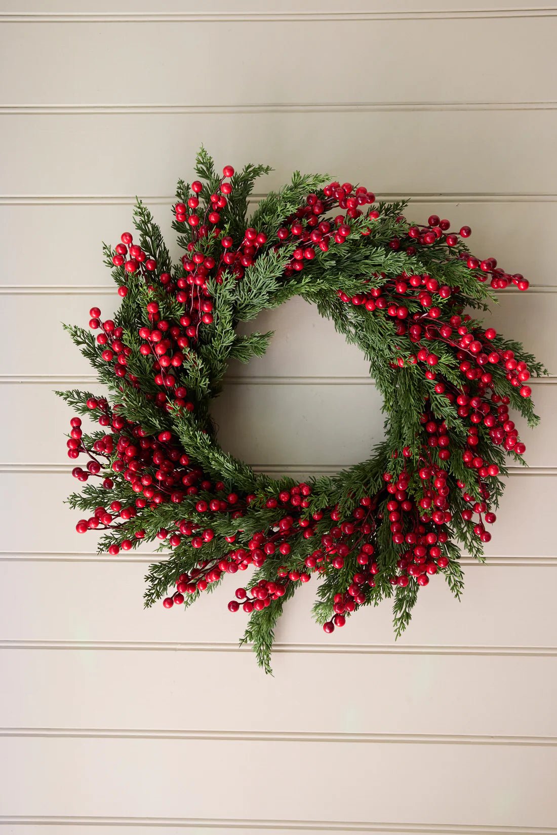 71CM LUXE JUNIPER AND BERRY WREATH - Pure Apotheca