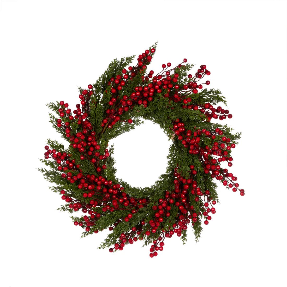 71CM LUXE JUNIPER AND BERRY WREATH - Pure Apotheca