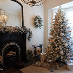 7.5 FT NORWEGIAN PINE SNOW TREE - 800 LED - Pure Apotheca
