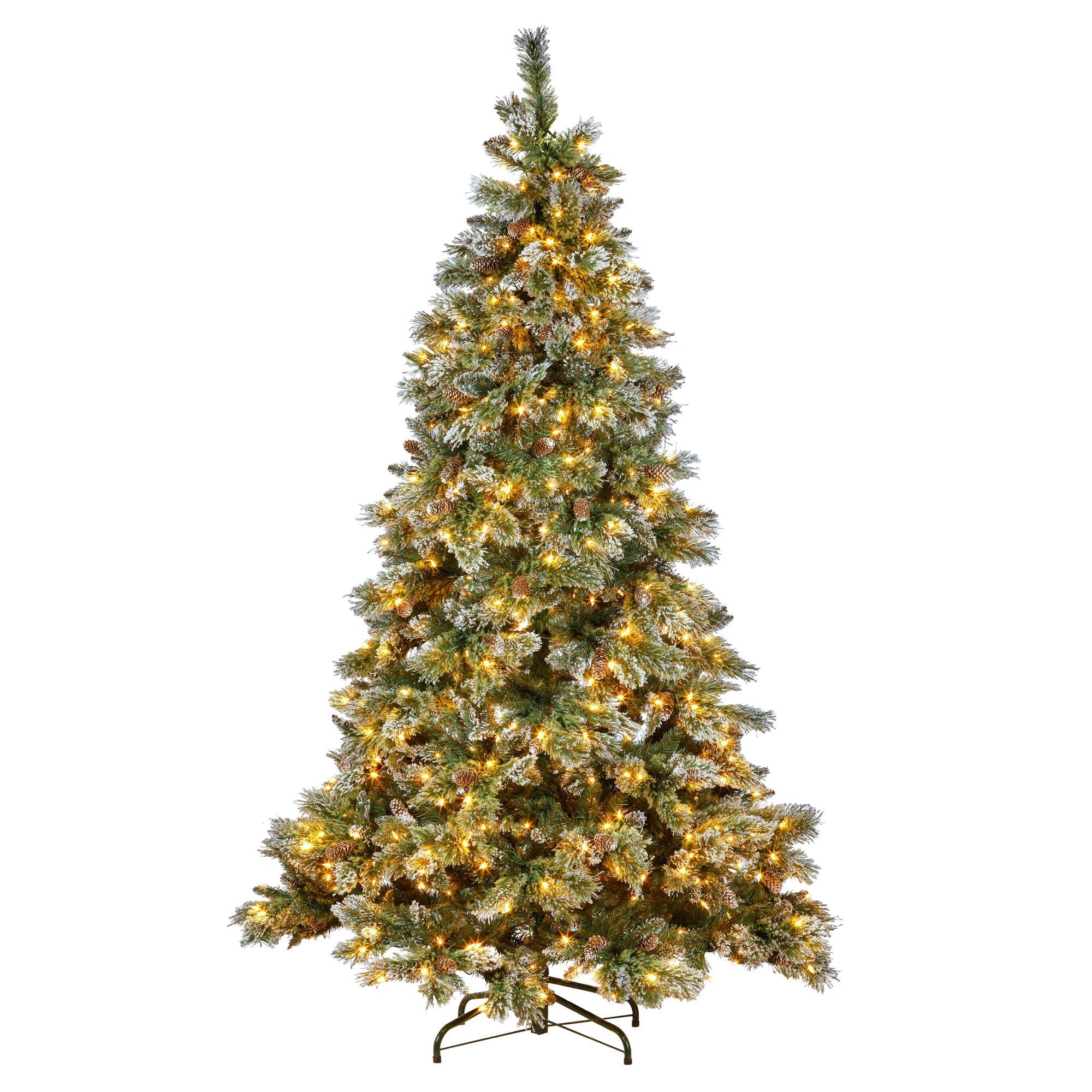 7.5ft Cashmere Christmas Tree with 550 Lights - Pure Apotheca