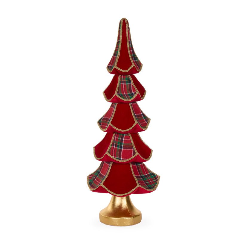 77 CM TARTAN LAYERED TREE - Pure Apotheca
